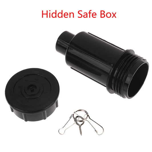 Hidden Safe Box Hide a Key Cash Sprinkler Head Money Outdoor Garden Yard Hiding Vault Case Waterproof Corrosion Impact Resistant